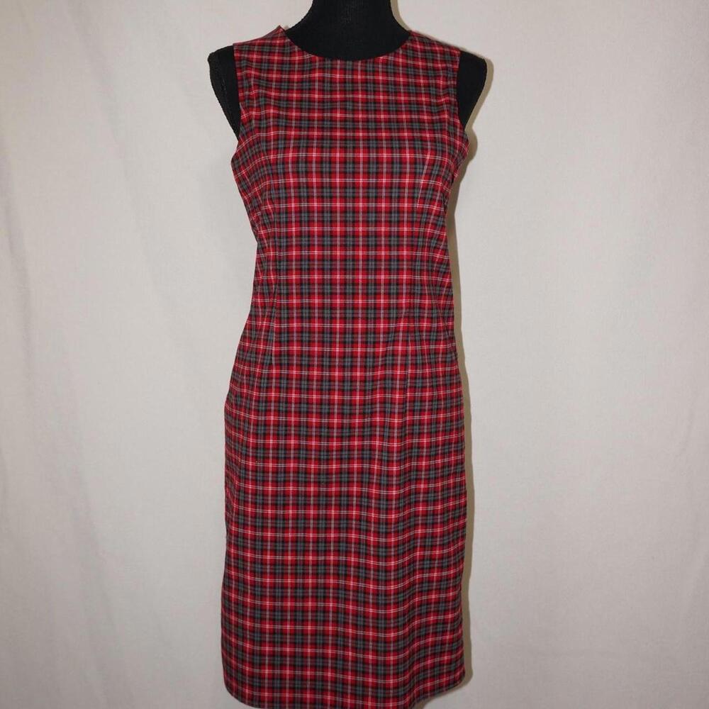 vintage plaid mini dress by L.A. Conduct